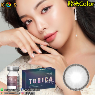 【散光】Lensme Torica Holoris Asianfit Gray 토리카 홀로리스 아시안핏 그레이 (난시 교정용)  每月抛棄散光彩妝隱形眼鏡